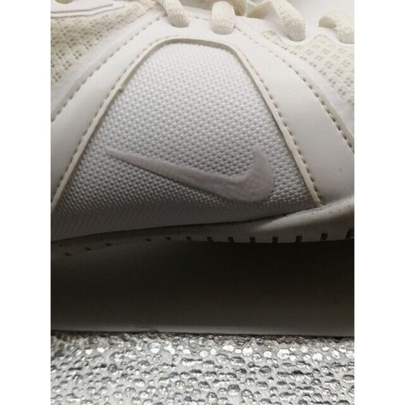 Nike Womens Sneakers Cheer White Low Top Lace Up Walking Shoe Padded Flat Heel 9 - Picture 9 of 11